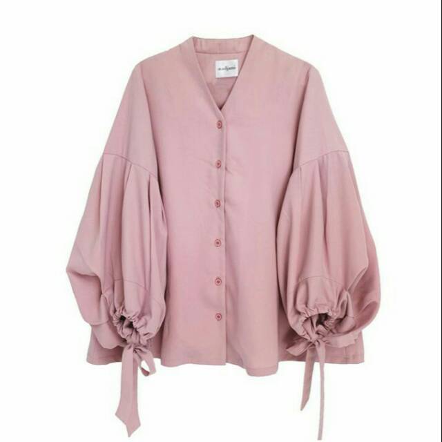 NEW AMELA BLOUSE DUSTY BY NADJANI INDONESIA