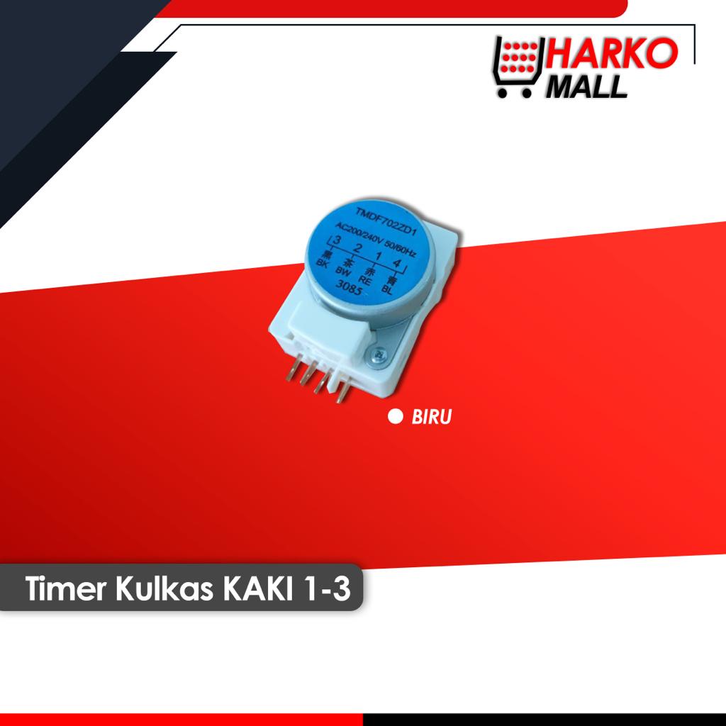 TIMER KULKAS KAKI 3 (biru)