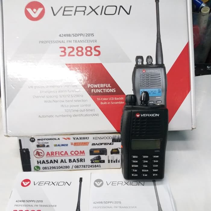 HT VERXION 3288S UHF SINGLEBAND MURAH