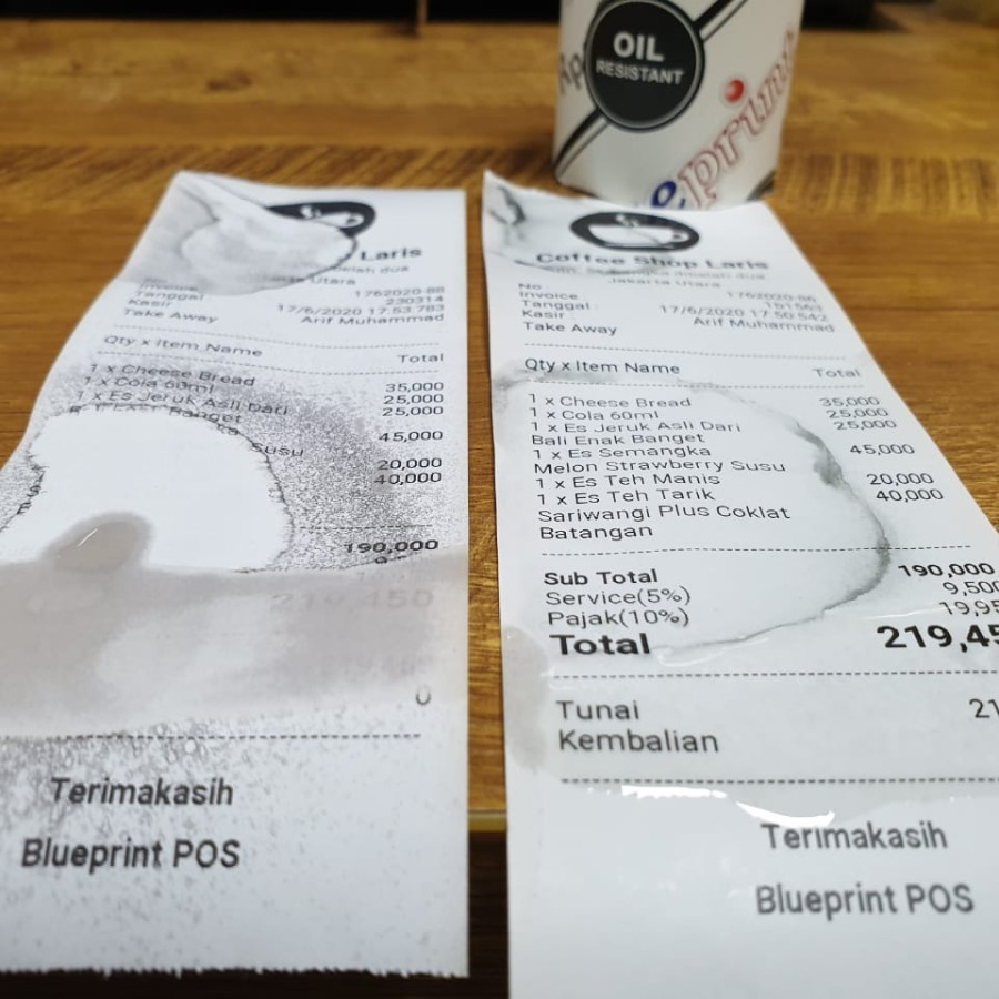 

Kertas thermal paper blueprint 80x80 cm oil resistant