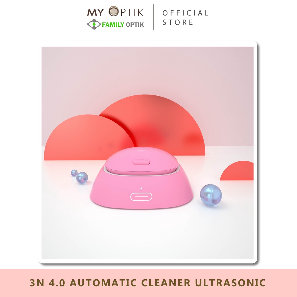 3N 4.0 Ultrasonic Automatic Cleaner softlens (alat pembersih softlens)