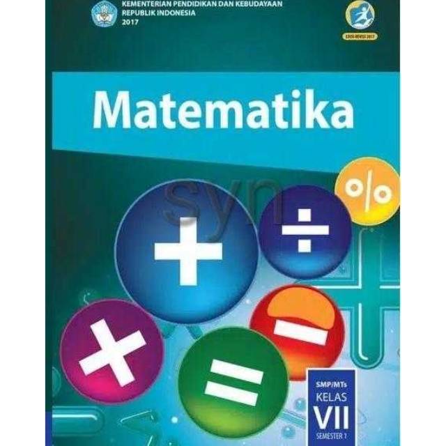 Matematika Kelas 7 Semester 1 Smp Buku Pelajaran Mtk Smp Kelas 1 Mtk Kelas Tujuh Smp Kur13 Rev17 Shopee Indonesia