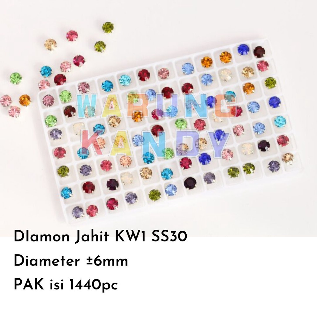 Diamon Jahit KW1 SS30 Warna Grade A -PAK [1]