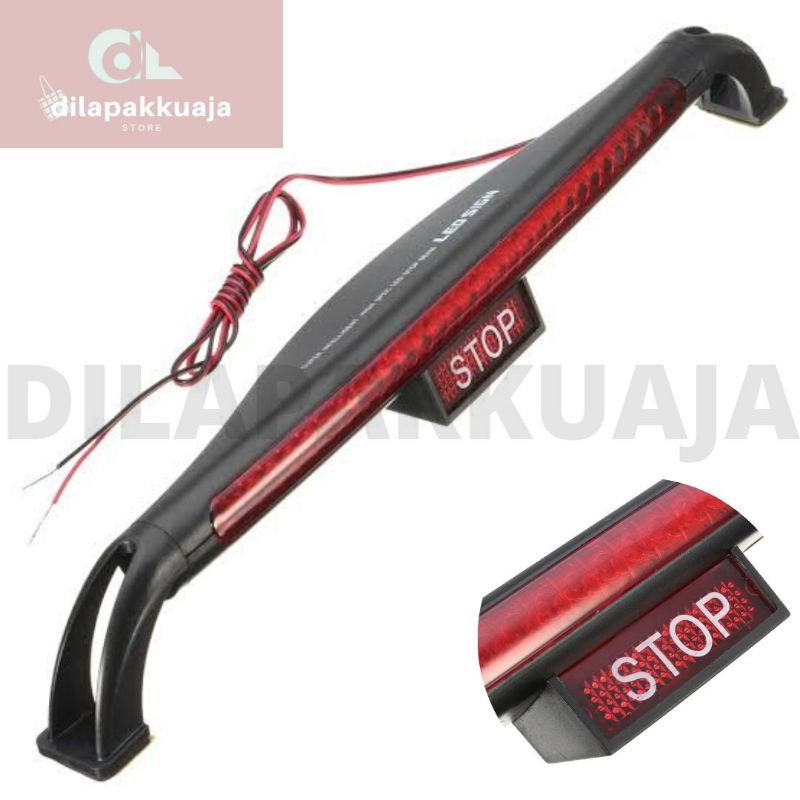Lampu Stop LED Sedan Truk Stop Lamp Universal Lampu Stop Kaca Belakang