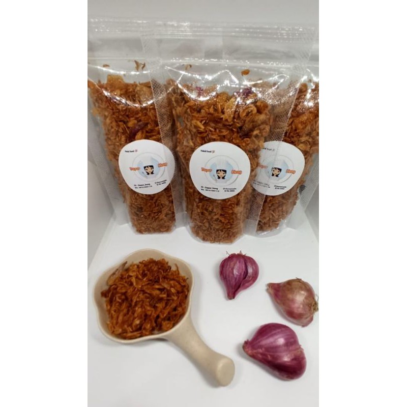 

Bawang Goreng Asli 100% 80gr