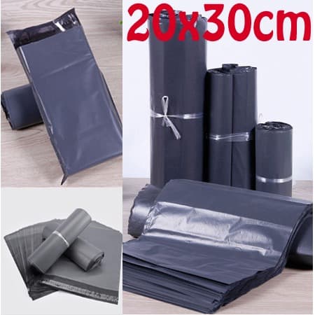 

Menyurat-Surat- Anti Air Polymailer Amplop Plastik 20 X 30 Cm Kantong Kurir 100 Pcs -Surat-Menyurat.