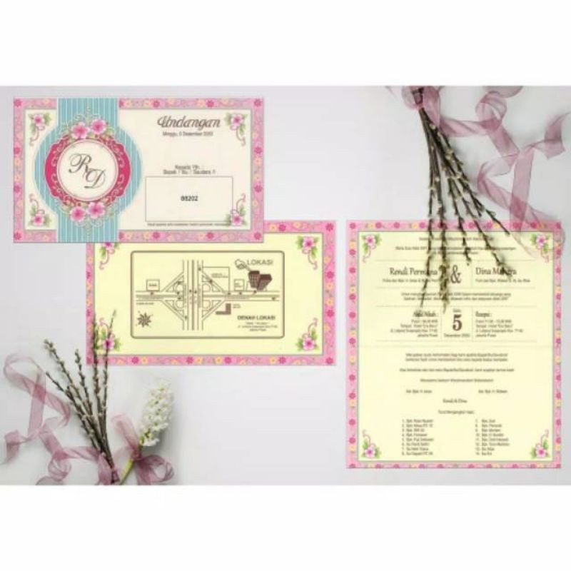 Undangan Blangko Erba 88202