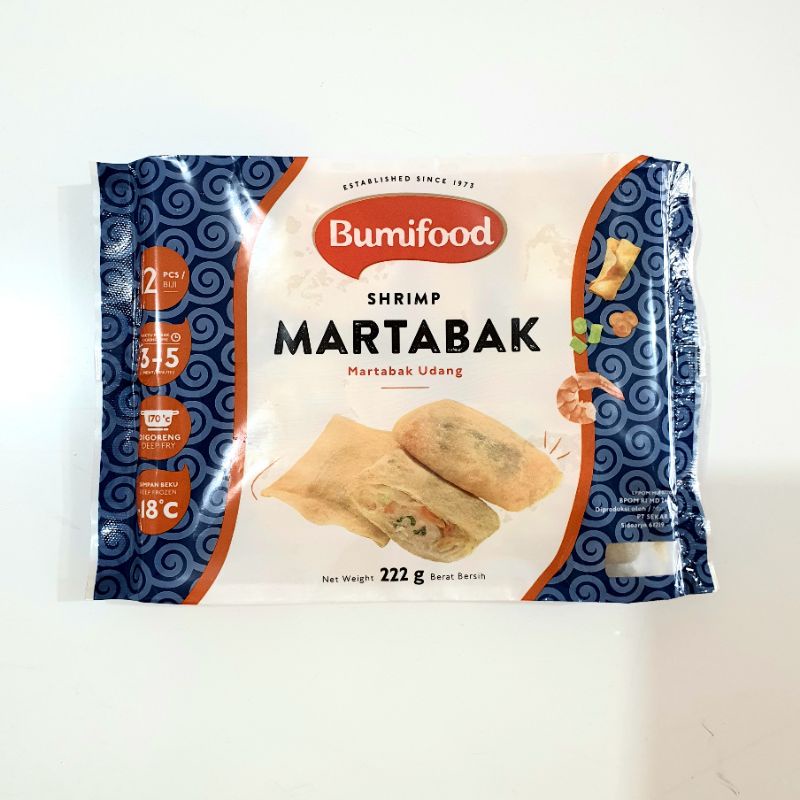 Bumifood Shrimp Martabak Udang 222g