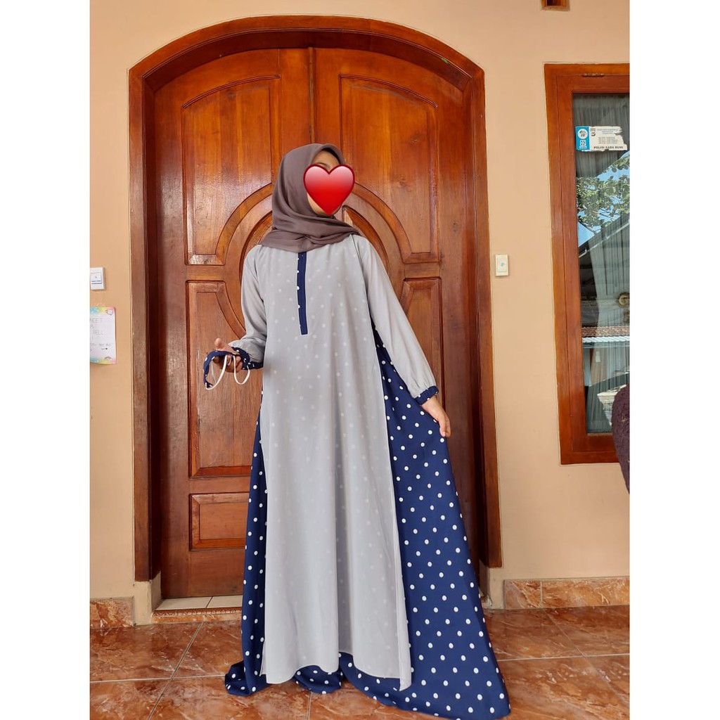 POLKA CERUTI  / GAMIS POLKADOT CERUTY BABY DOLL