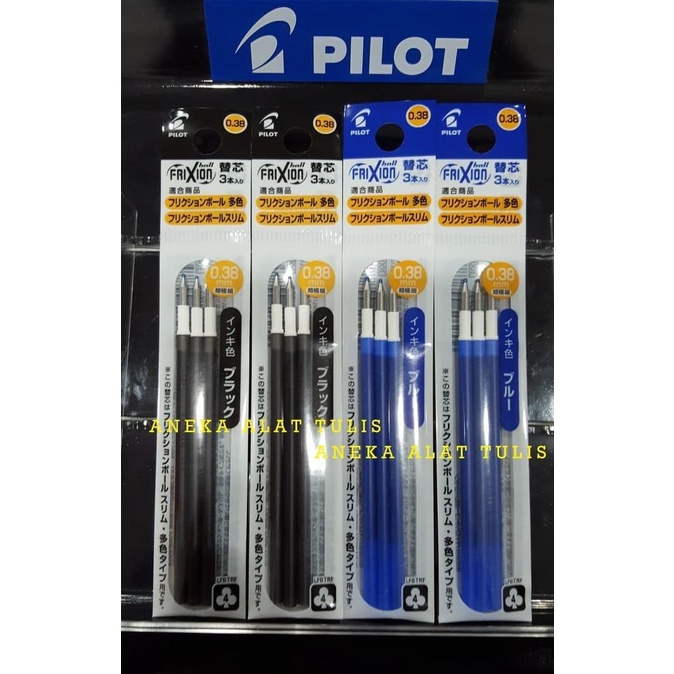 

Office & Stationery | Alat Tulis | Pilot Frixion Slim Refill 0.38 Mm / Isi Ulang Pen Frixion Slim | Best Seller