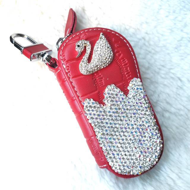 Dompet Stnk Swan Berlian Merah