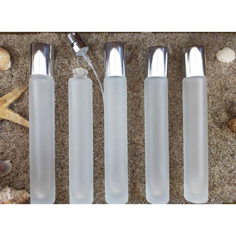 Botol Press doft 30ml/Botol Lilin/isi ulang parfum/TERMURAH/Tutup silver