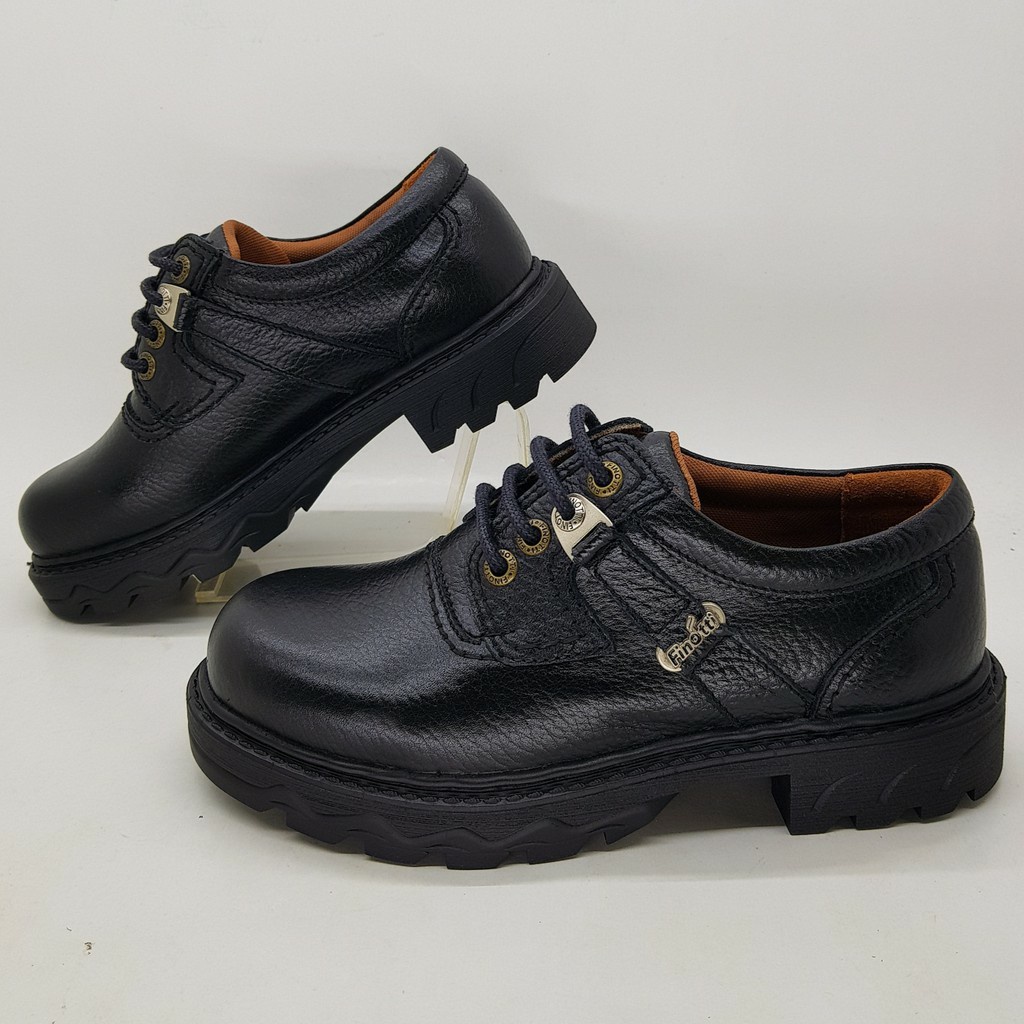 Finotti 97512 Sepatu Boot Kulit Asli Premium Pria Sepatu Klasik Cowok Original Fashion