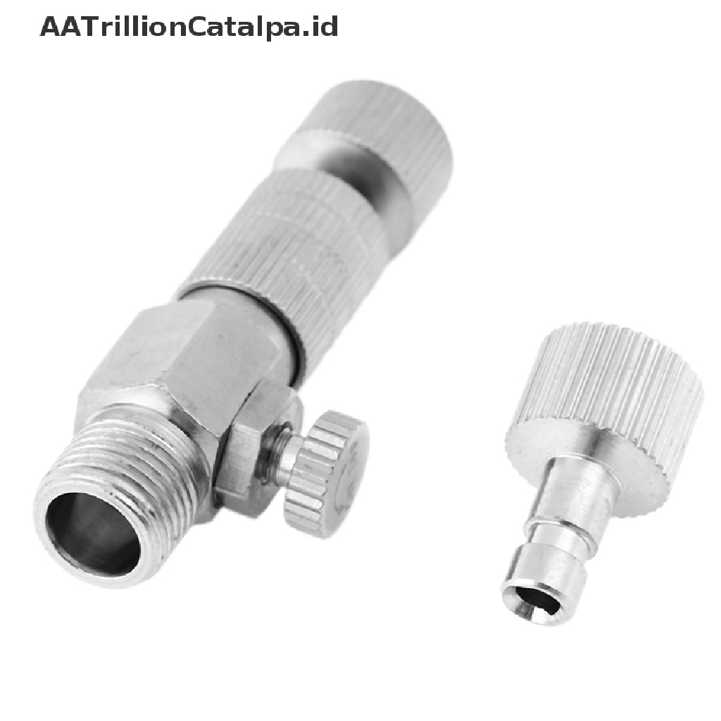 Adaptor Coupling Pemutus Bagian Plug Airbrush 1 / 8 Inch