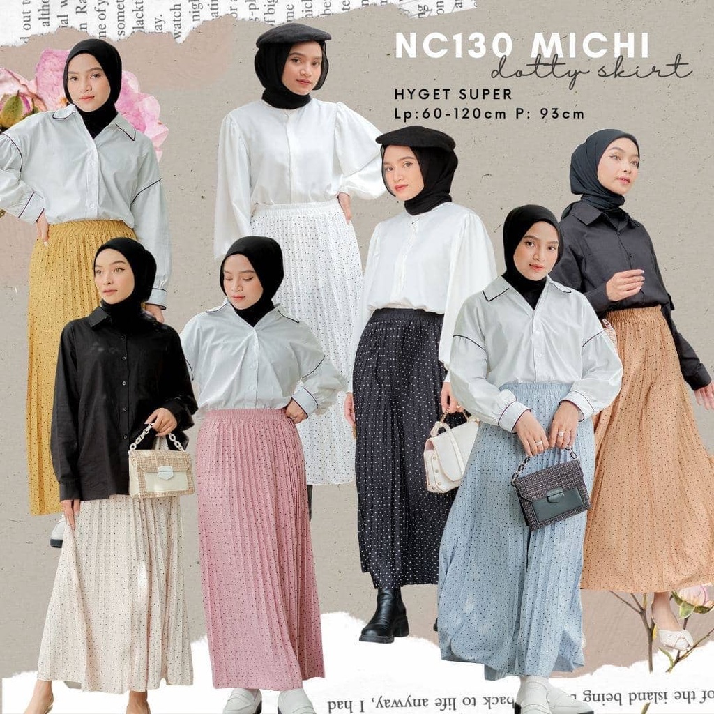 MICHI DOTTY SKIRT / ROK PESTA / ROK KONDANGAN