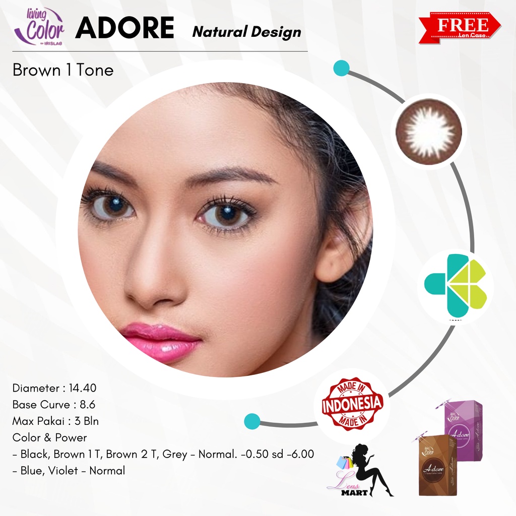 SOFTLENS LIVING COLOR ADORE NORMAL