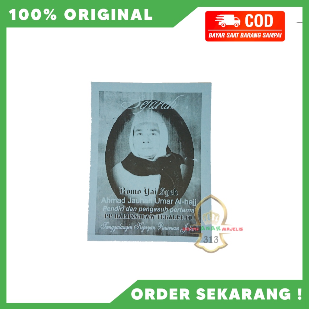 Buku KH Jauhari Umar - Sejarah Romo Yai Syekh Ahmad Jauhari Umar