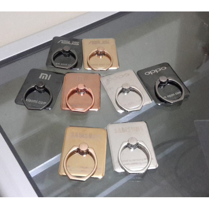 Iring Ringstand Full Metal Chrome Merk Logo No Hook