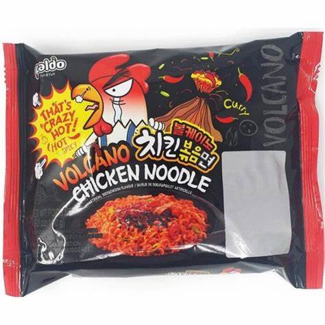

MIE INSTANT SUPER PEDAS PALOD VOLCANO SPICY NOODLE 140 GRAM