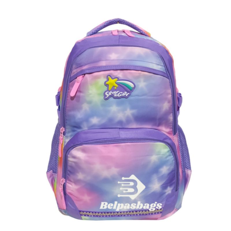 BLB- Tas alto silver girl backpack laptop sekolah perempuan 71795