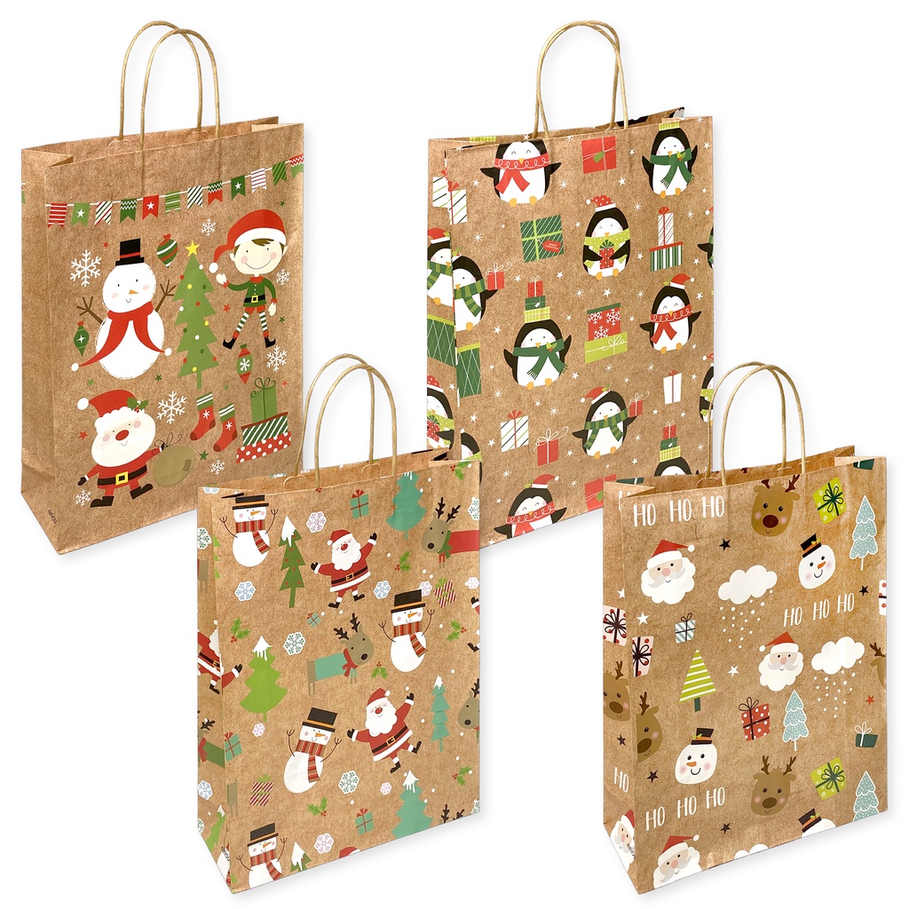 

W! Accessories Kantong Kertas / Paper Bag Natal 32x42x11 (pc) 63170300