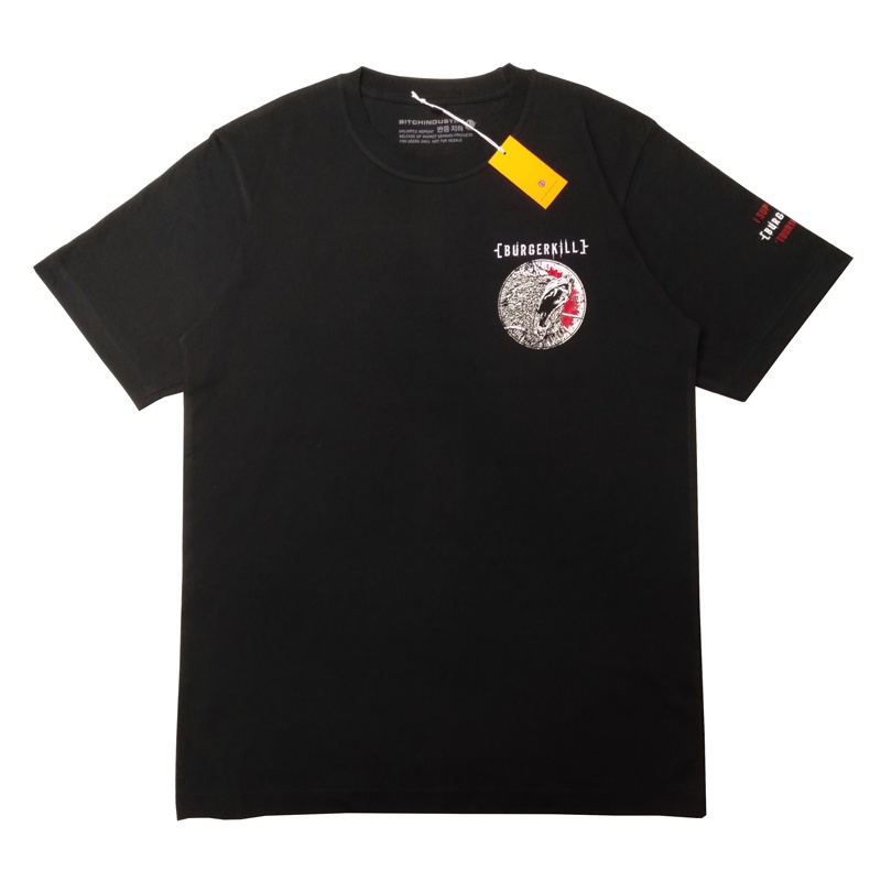 Kaos Burgerkill Japan Tour Logo Series Bootleg