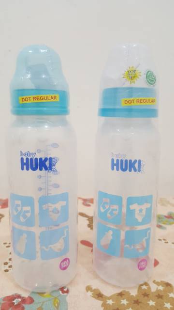 Botol susu bayi Huki dot bulat PP SP LSR 240ml bpa free #341 regular seri dongeng