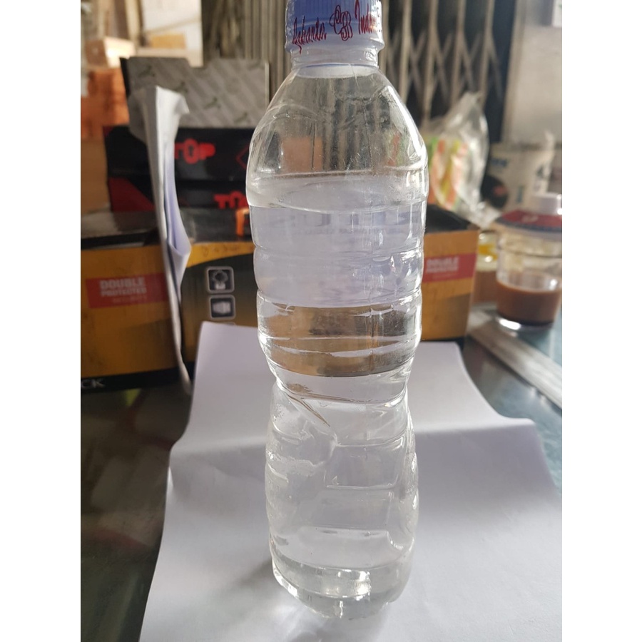 Spiritus Botol Aqua/ Spirtus Bening/ Bahan Bakar Sepiritus Putih