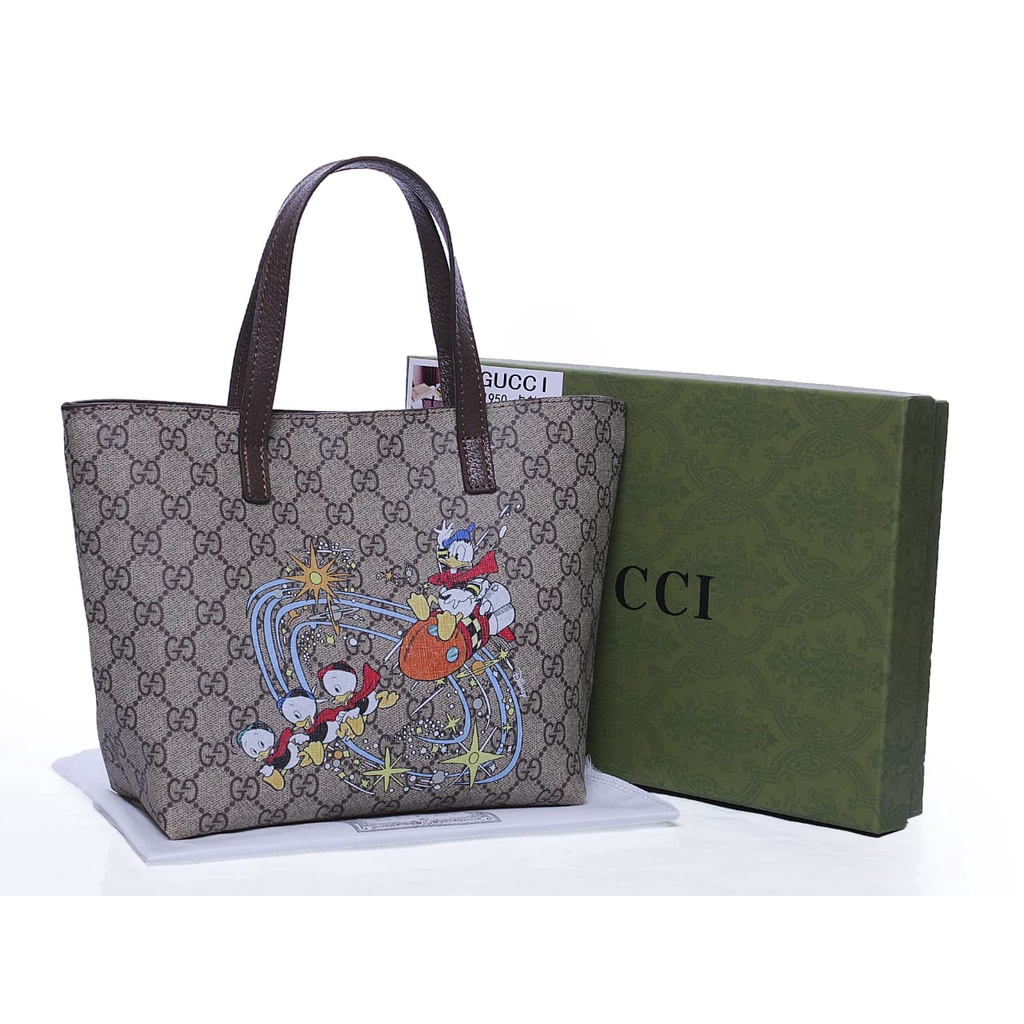 Tas Gucci Disney Donald Duck Tote 2 (Batam)