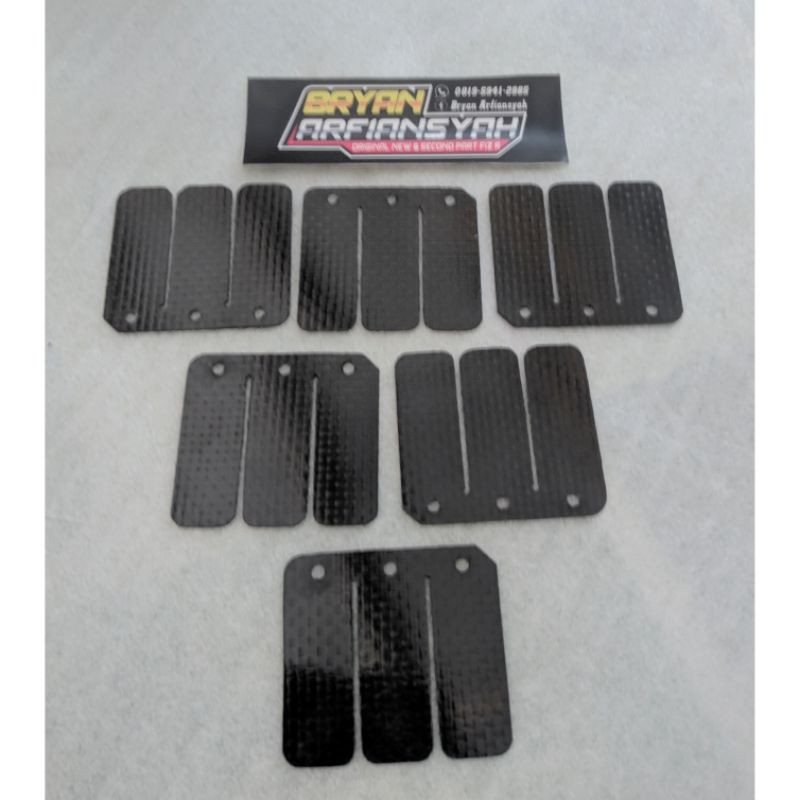 Lidah membran Carbon karbon F1zr fizr Racing