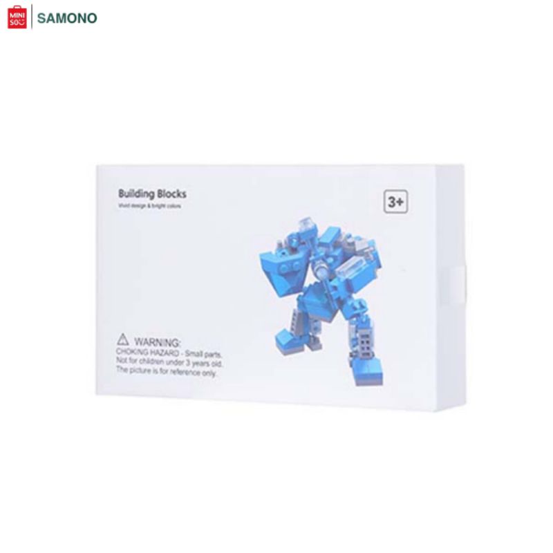 MINISO MINI TRANSFORTABLE ROBOT-BUILDING BLOCK ( SUPER HERO ) | LEGO