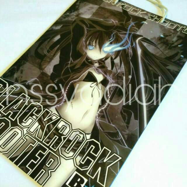 Black Rock Shooter Shopping Bag + 4 Premium Quality Posters