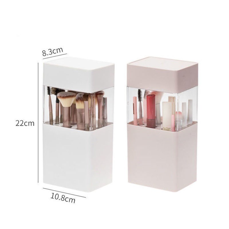Brush Acrylic Tempat Kuas Make up Brush Rak Kosmetik