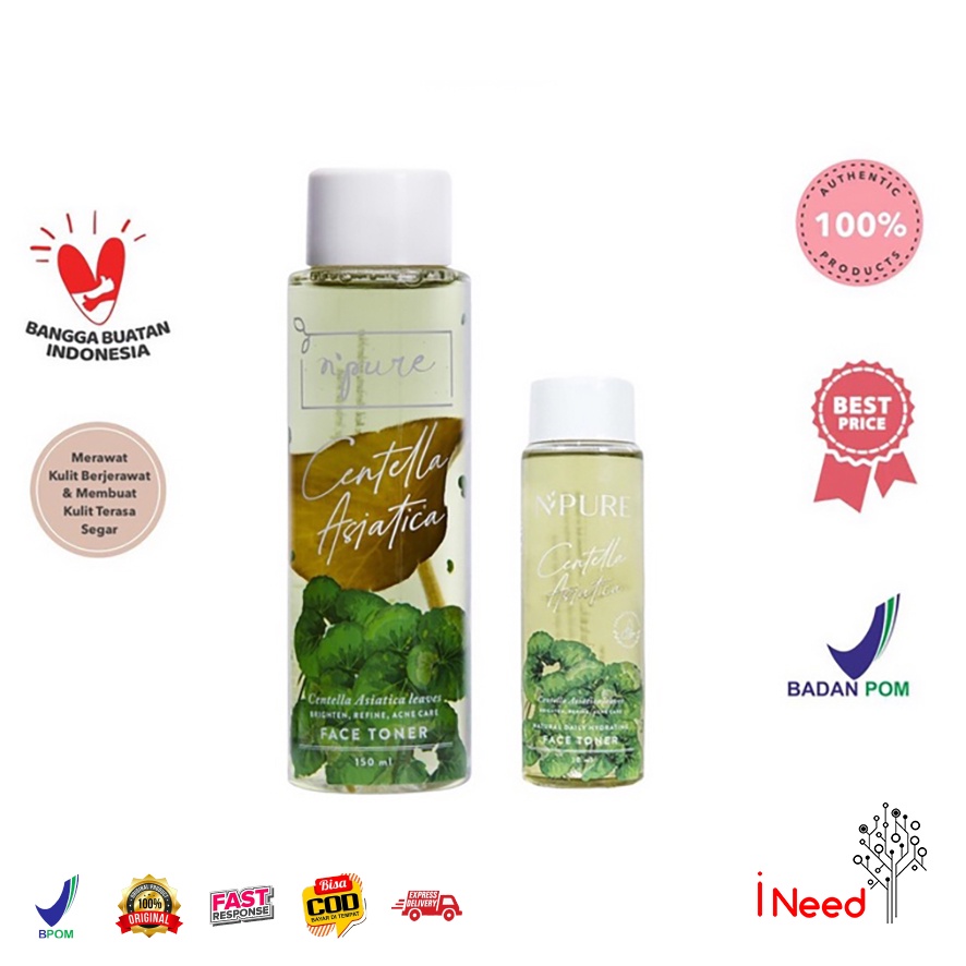 (INEED) NPURE Face Toner Centella Asiatica 30ml / 150ml - Cica Series