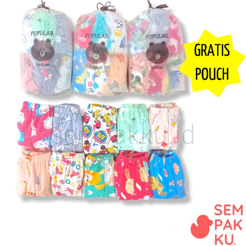 Celana Dalam Anak Libby Velvet kemasan POUCH