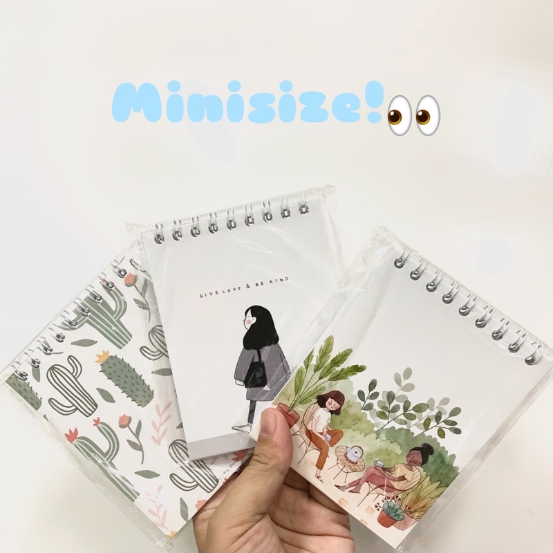 

NOTEBOOK CATATAN SPIRAL MINISIZE AESTHETIC BUJO