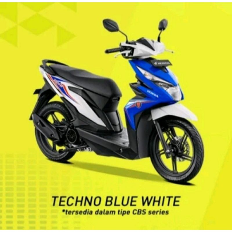 stiker stripping honda beat FI 2019 type CBS