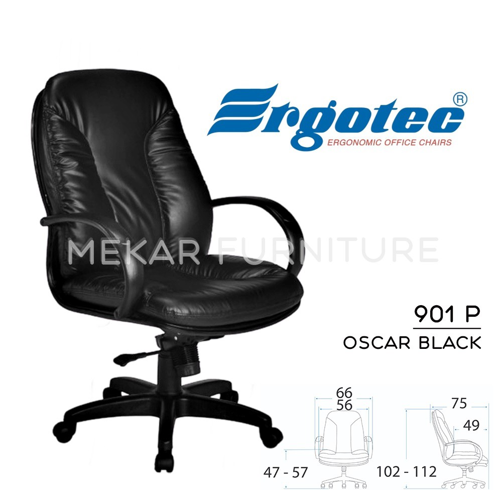 Jual Ergotec 901 P Kursi Direktur Kursi Kantor Kursi Kerja | Shopee ...