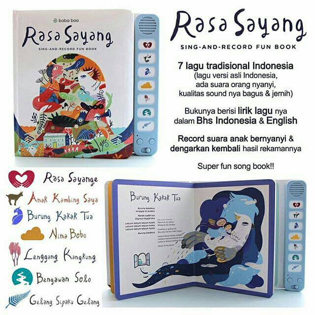 BEST SELLER Sound book rasa sayang