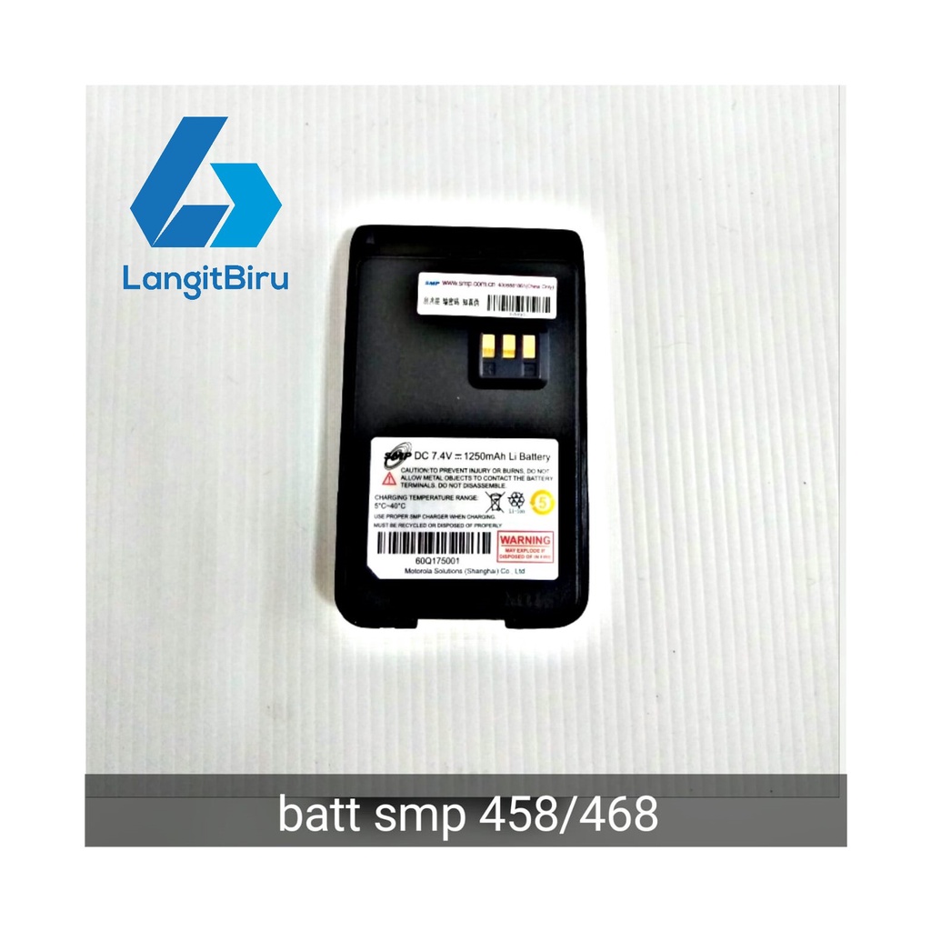 Battery HT SMP 458 - 468 Baterai Original