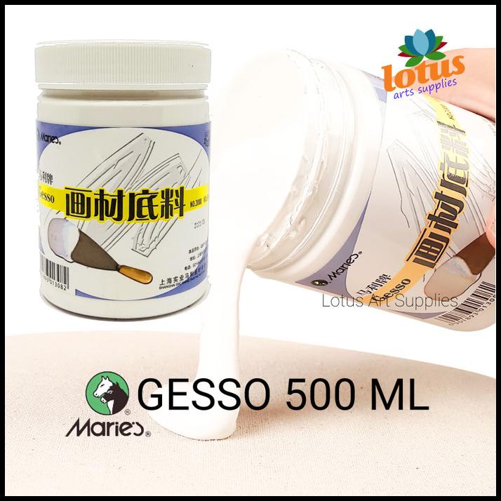 

Maries Gesso Primer 500Ml Decoupage White