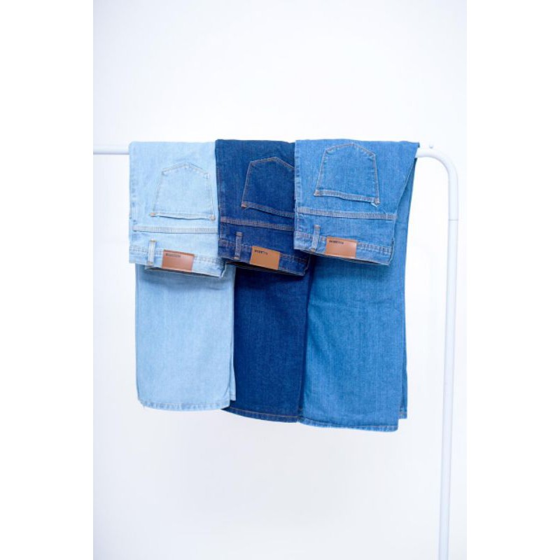 HIGH WAIST KULOT JEANS PREMIUM/0220FB LIPAT