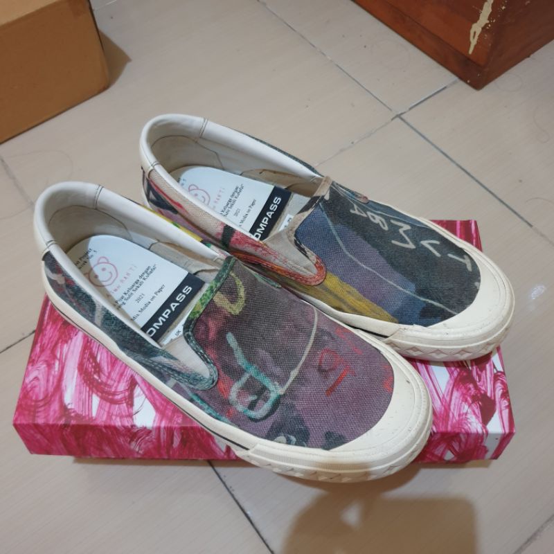 sepatu compass x jason ranti artwork 5[size 42]