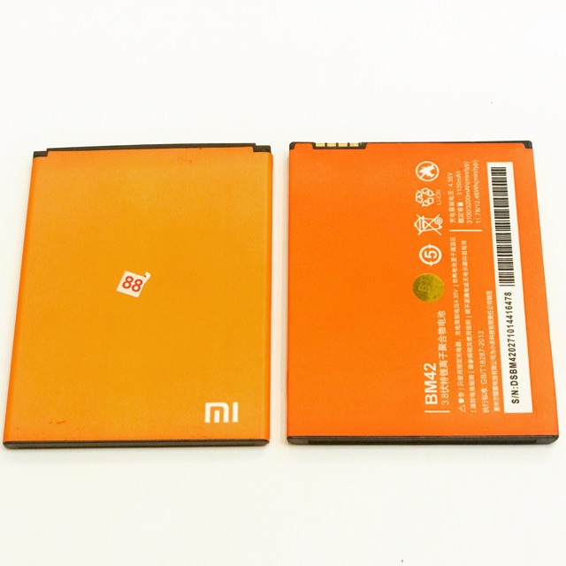 Baterai BM42 BATRE BATRAI BM-42  Xiaomi Note 3G/4G Ori 99%