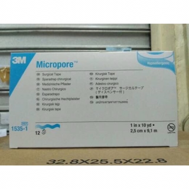 Micropore 3M / Plester Putih 3M/Roll Tape