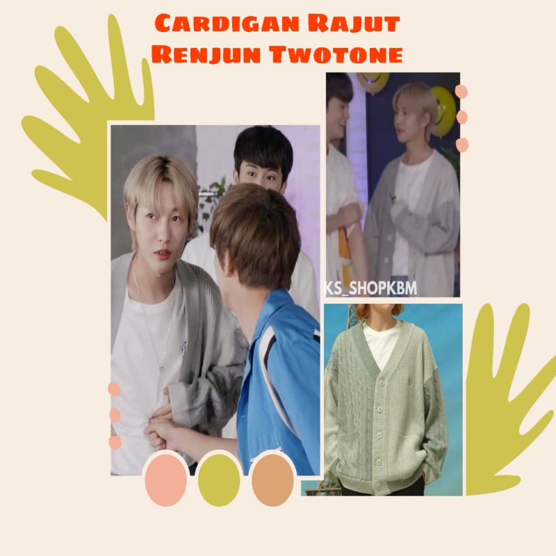 [PO] Cardigan Rajut Renjun NCT Premium Hello Future Era