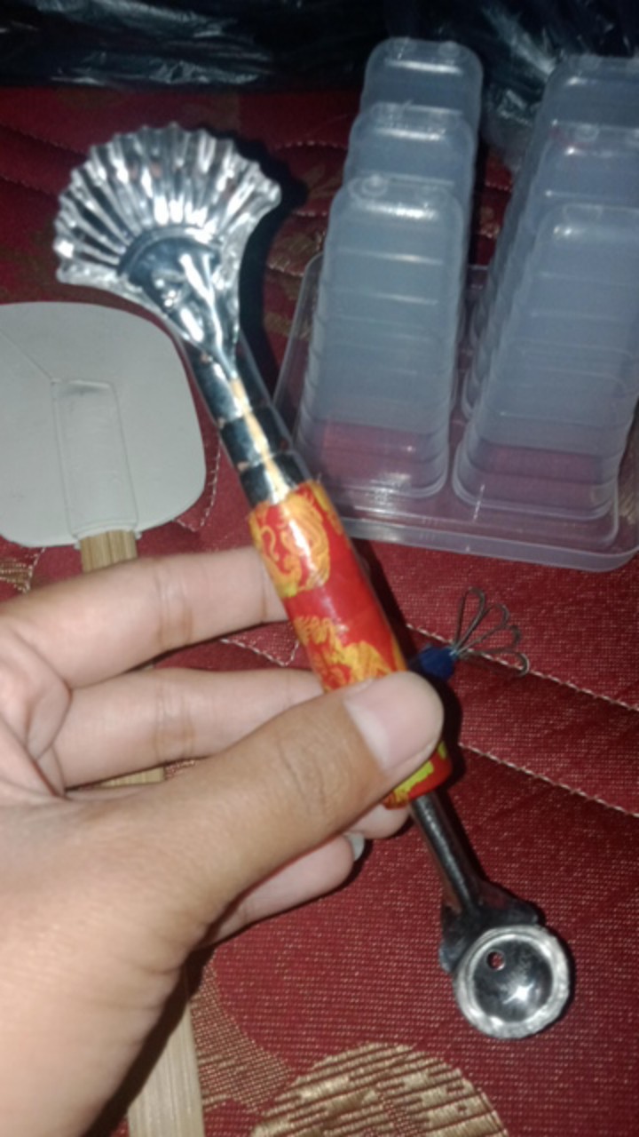 Kerok Kelapa & Cocktail Polka / Kerokan Kelapa 2 In 1 Motif Polkadot