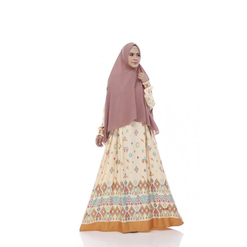 BARU Gamis Nibras Syar'i Balotelli NS 40 Kuning