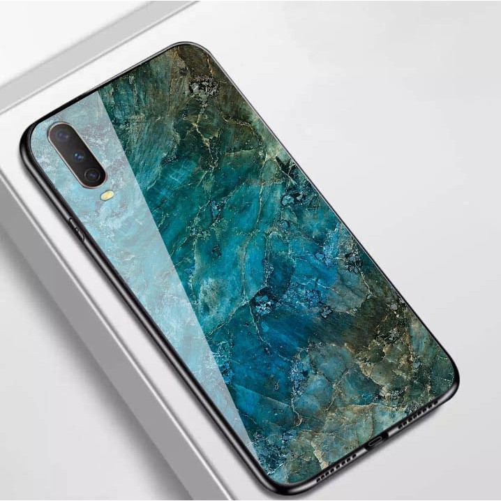 [K09] Soft Case Glass Marble VIVO Y91C Y91 Y93 Y95 Y12 Y15 Y17 Y71 Y81 Y83 Y53 S1 V15 V5 V7 V9 V11