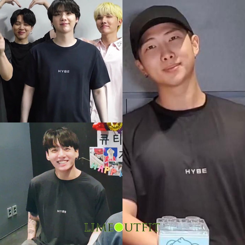 Hybe BTS - Baju Kaos BTS/Tumblr Tee